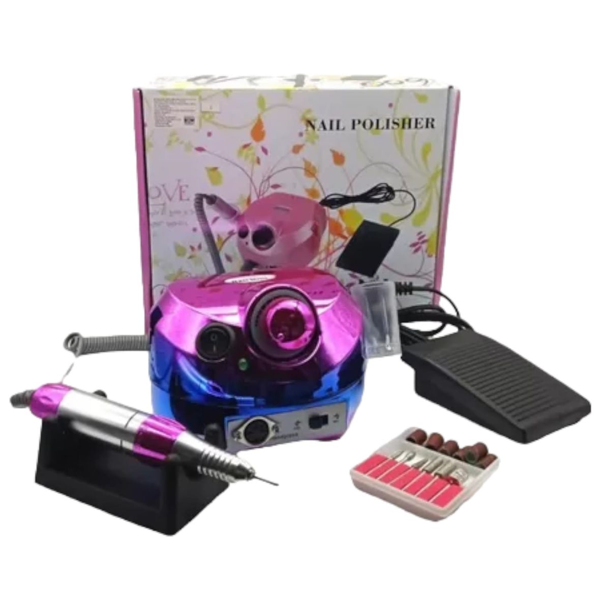 OEM - Pulidor Limador De Uñas Tornasol Profesional Vel graduable