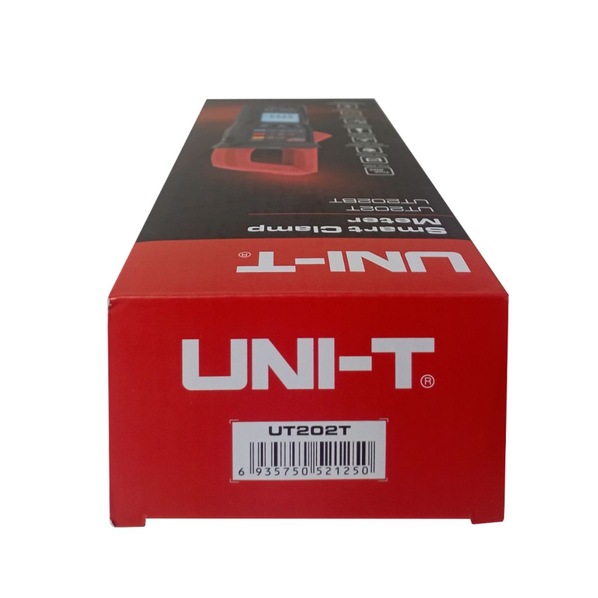 UNI T - Pinza Amperimétrica Digital UT202T, 600 A AC, True RMS, Medición De Temperatura, UNI-T