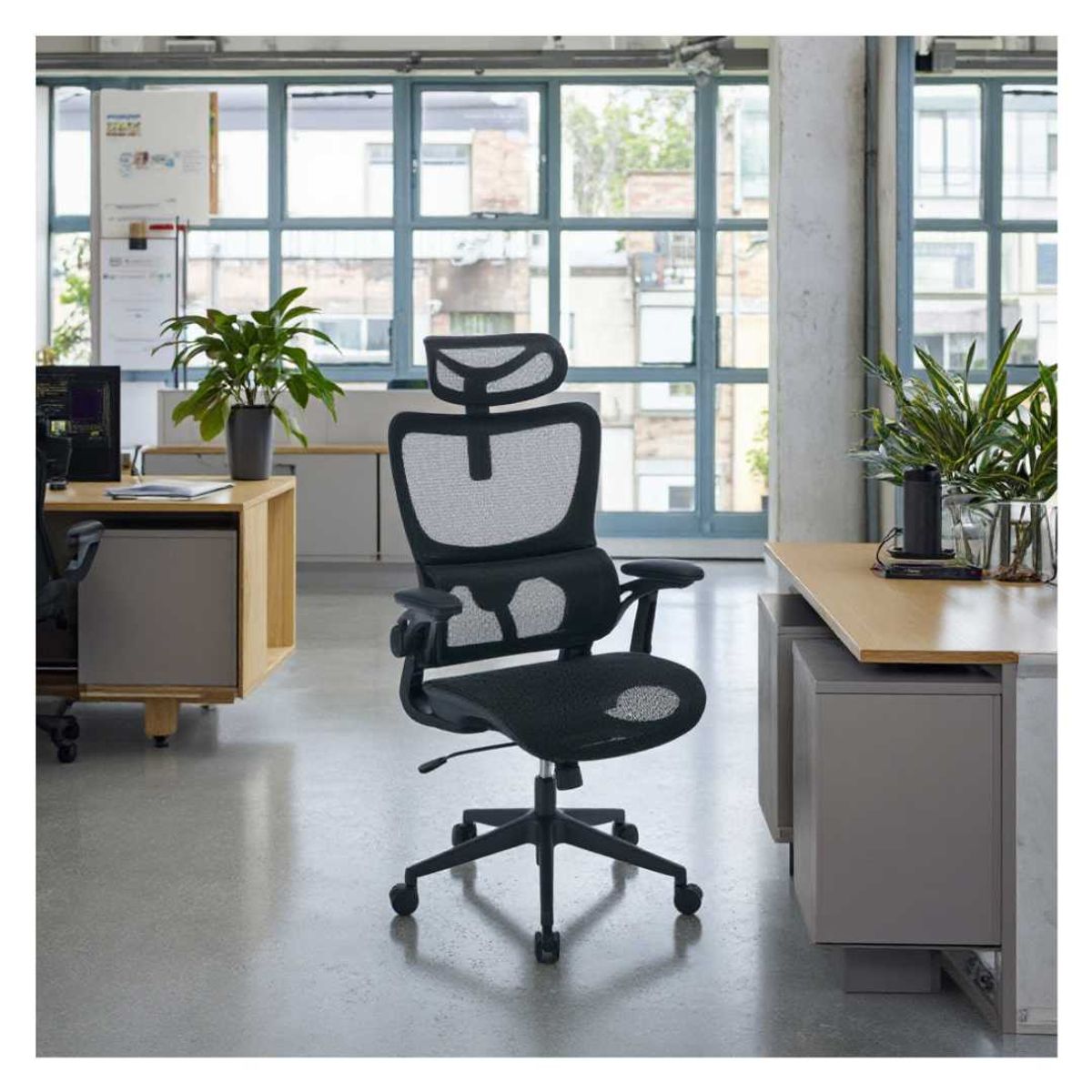 SHEEPBUSTER - Silla Ergonómica Century Premium Negro