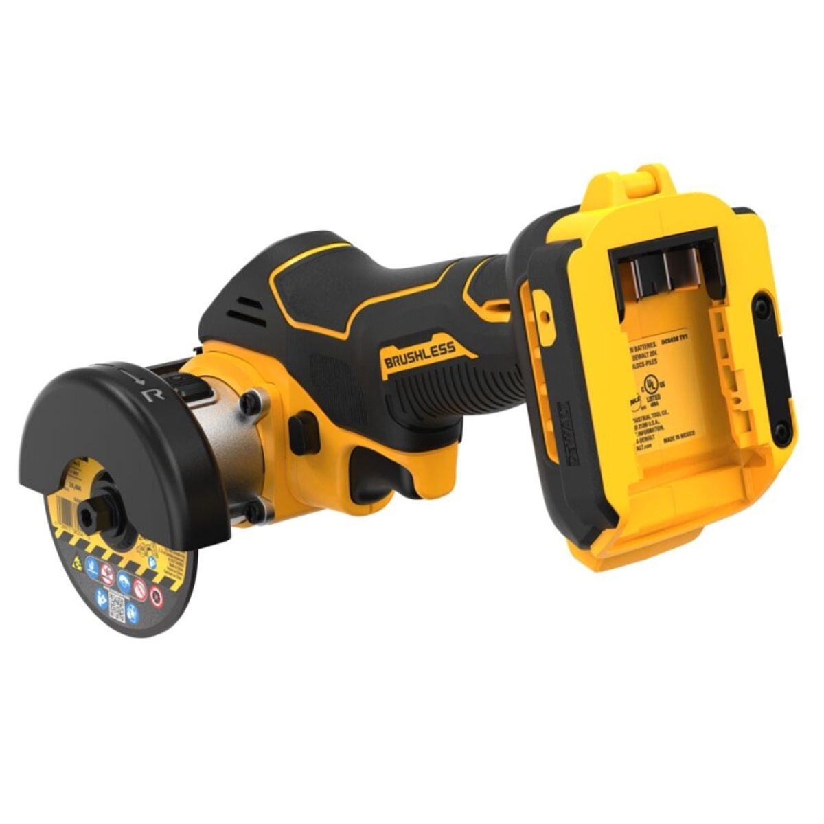 DEWALT - Cortador Múltiple 3 20V Brushless 20mm Baretool Dewalt DCS438B