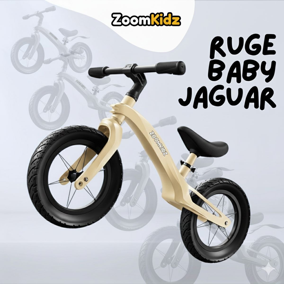GENERICO - Bicicleta Bike Sin Pedales Magnesio ZOOMKIDZ aro 12