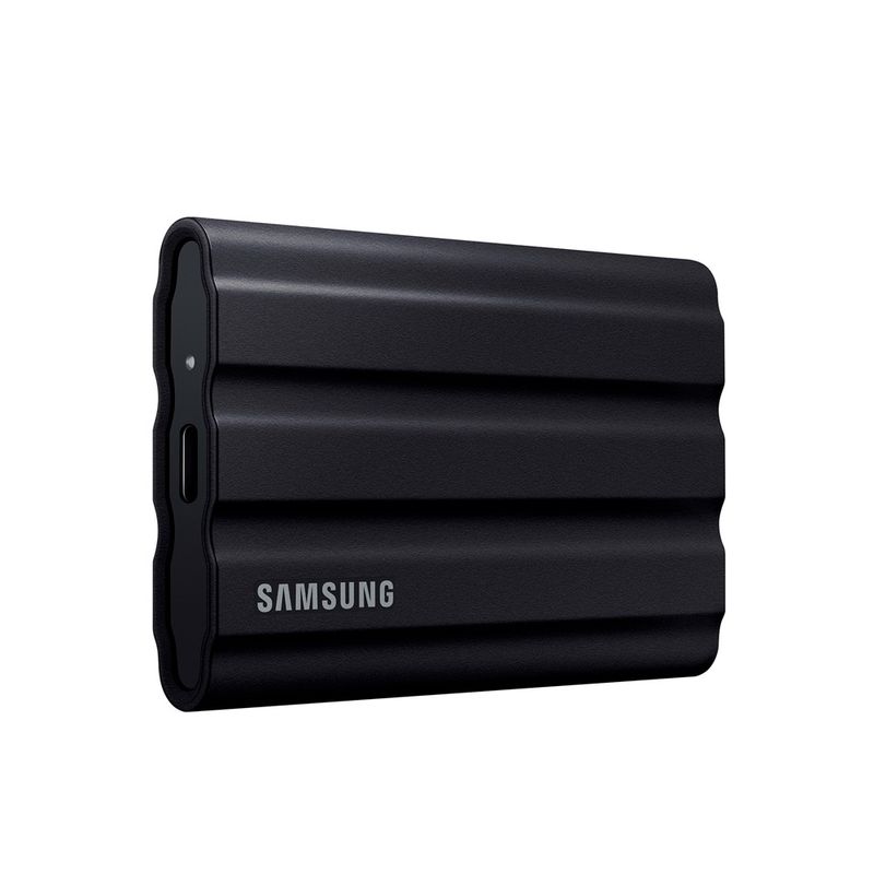 SAMSUNG - Disco Solido SSD Samsung T7 Shield 2TB USB-C Negro MU-PE2T0S/AM