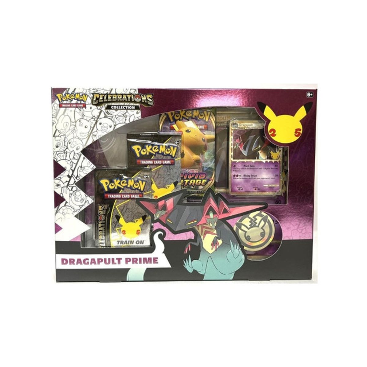 POKEMON - Pokemon TCG Celebrations Dragapult Prime Collection Ingles