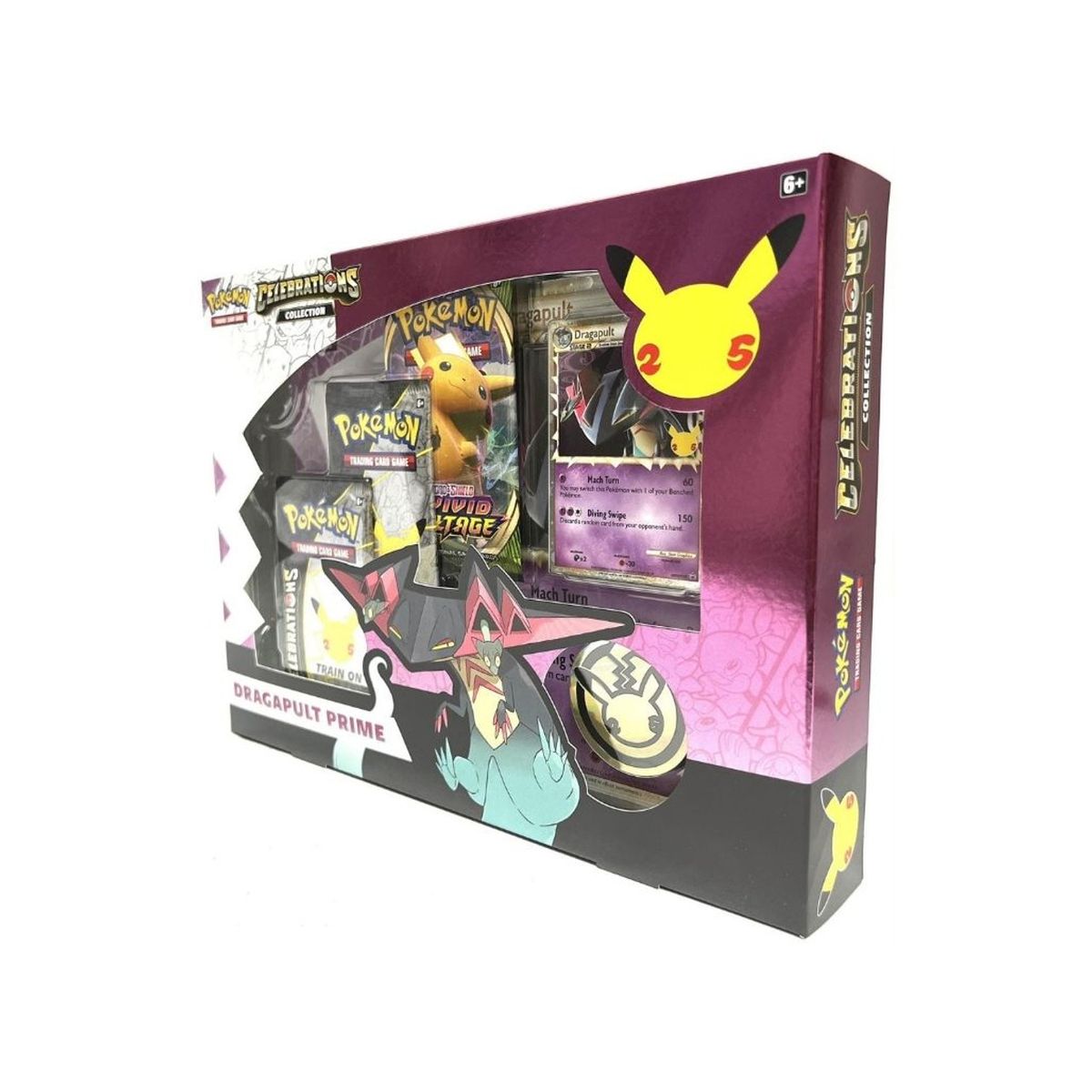 POKEMON - Pokemon TCG Celebrations Dragapult Prime Collection Ingles
