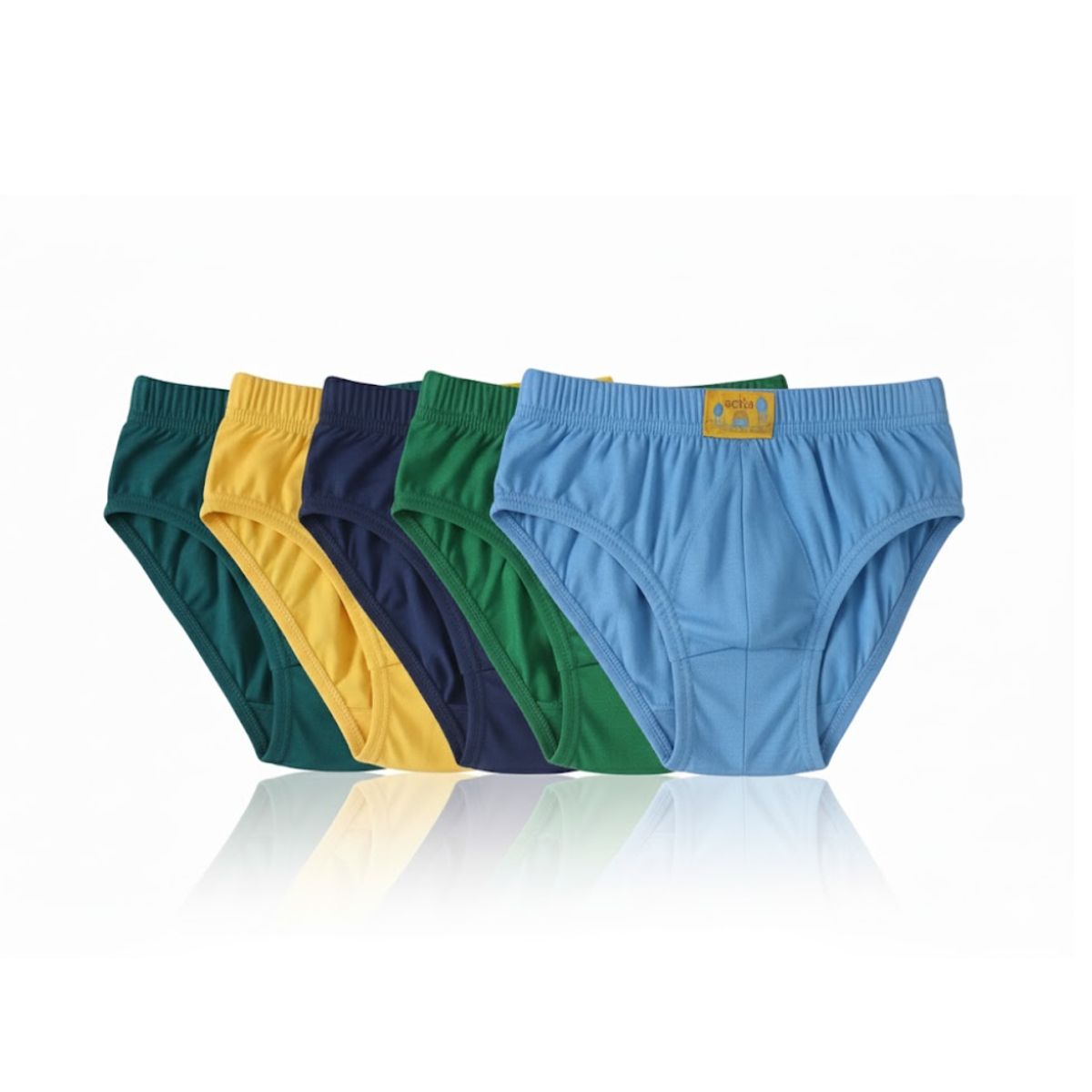 GENERICO - Calzoncillos Matias Niños C/Entero Algodon Pyma - 6 unidades
