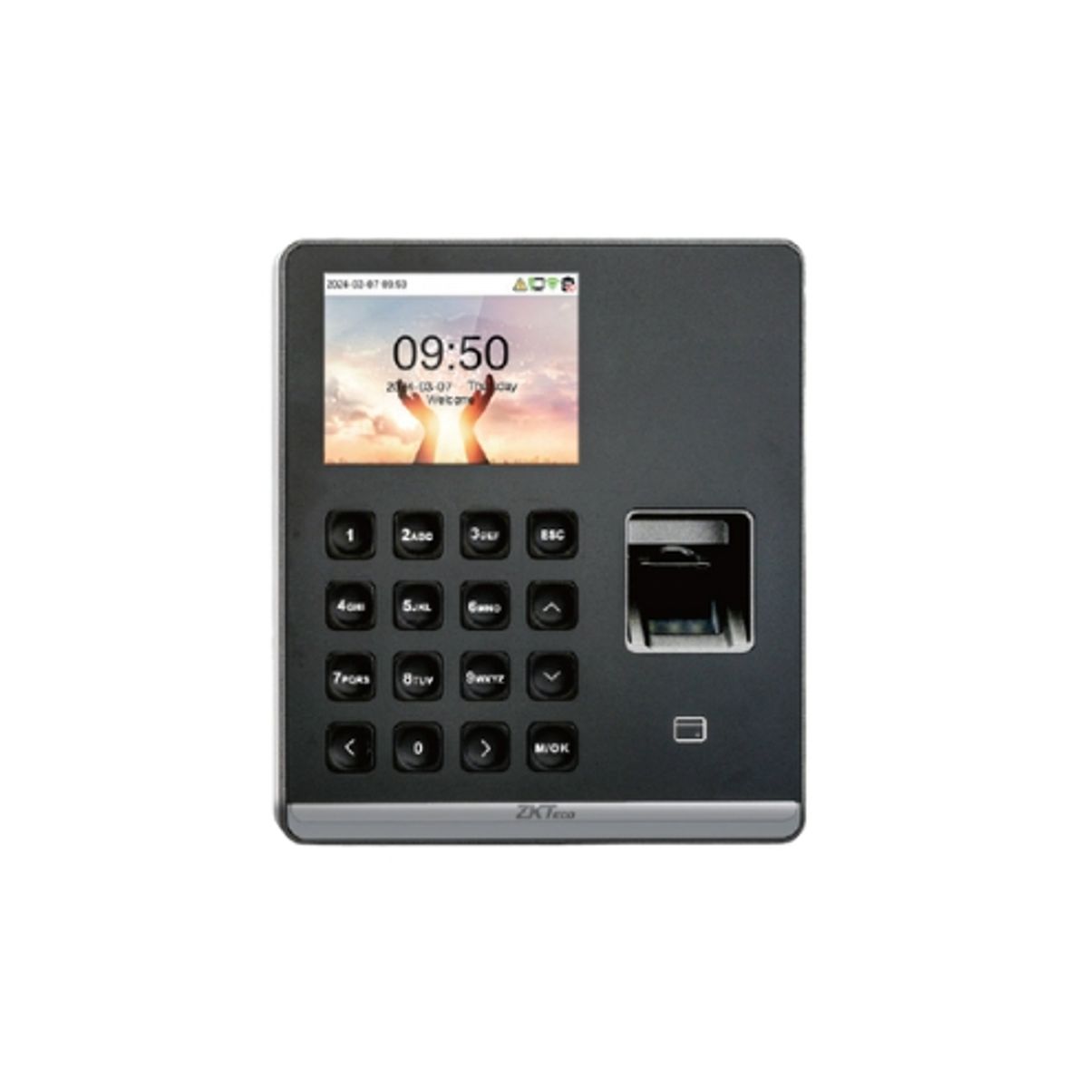 ZKTECO - CONTROL DE ASISTENCIA  SENSEFP M1 - 500 HUELLAS