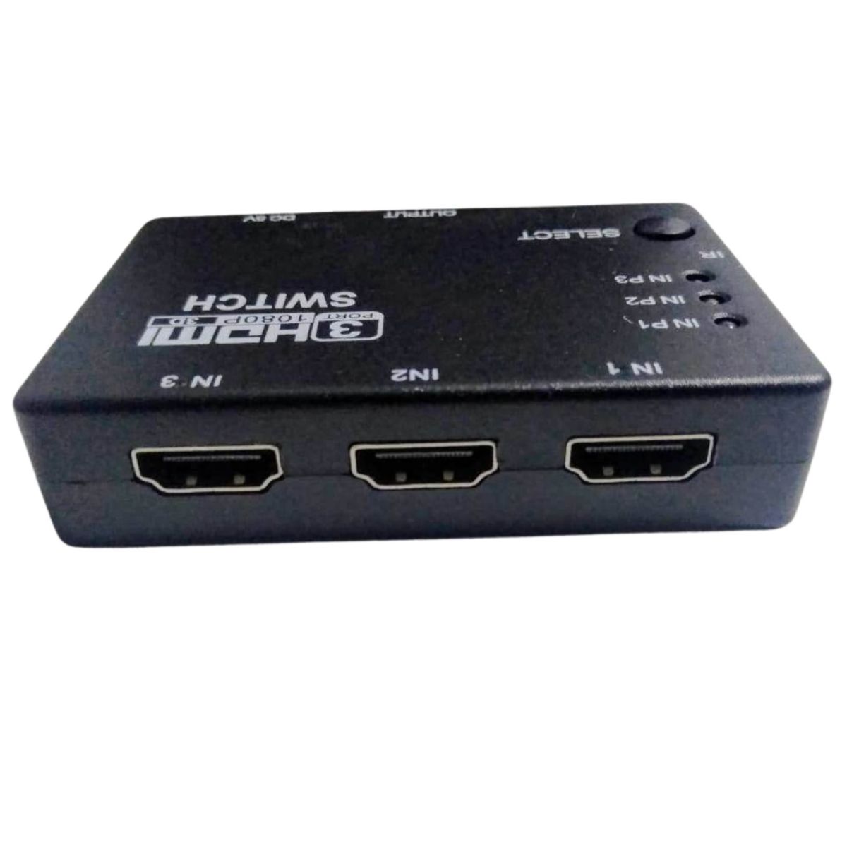 GENERICO - Switch Hdmi Conversor Adaptador Divisor 1x3 con Control