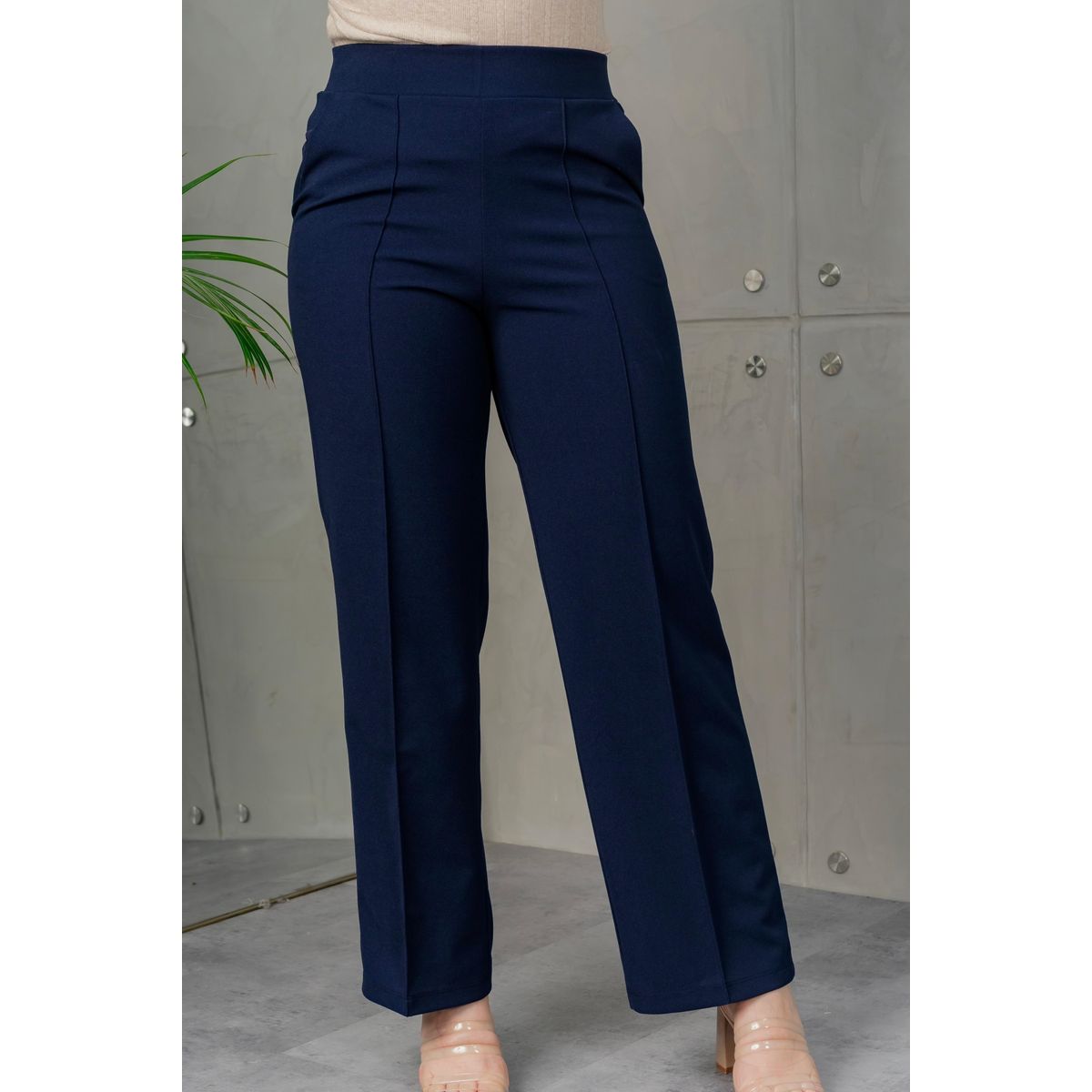 GENERICO - Pantalón Palazzo Mujer Tipo Shein