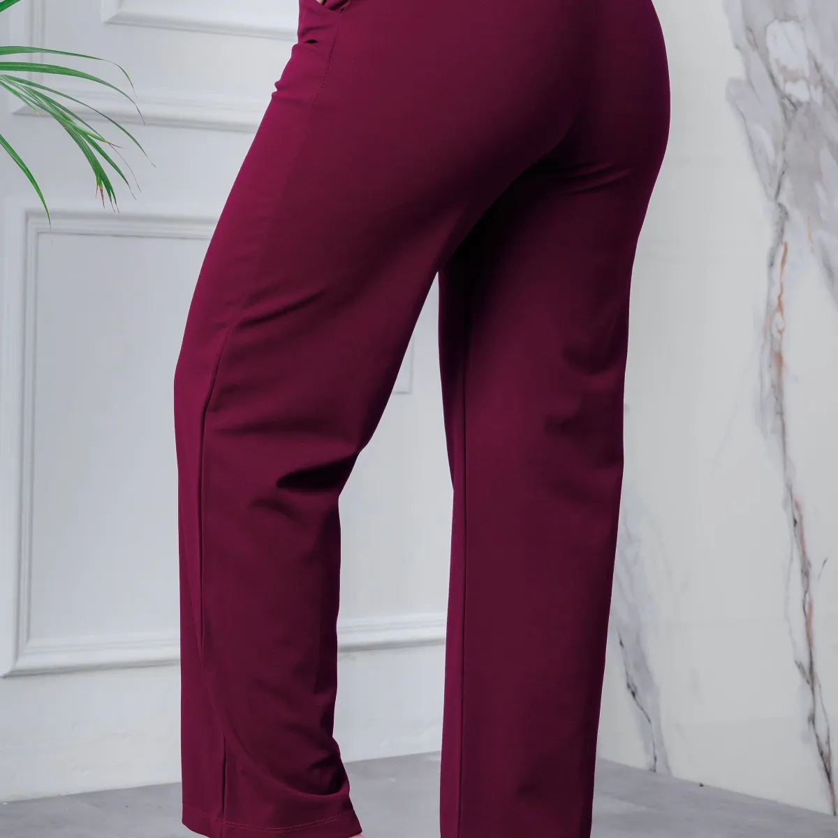 GENERICO - Pantalón Palazzo Mujer Tipo Shein