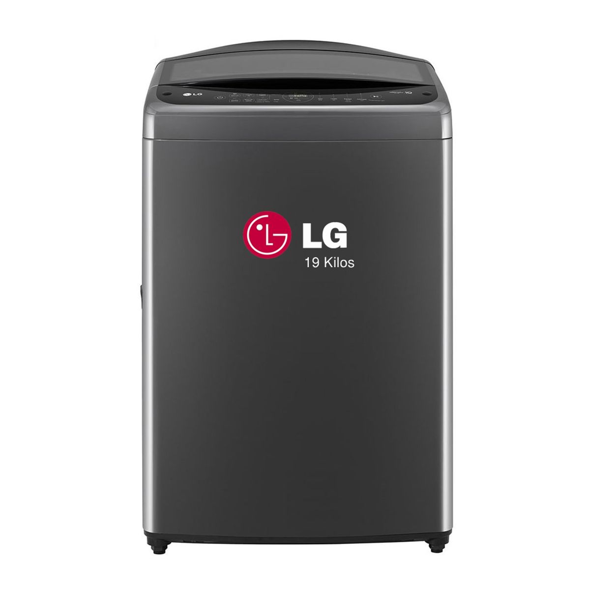 LG - Lavadora LG 19 KG Carga Superior con AI DD WT19BV6T Negro Claro