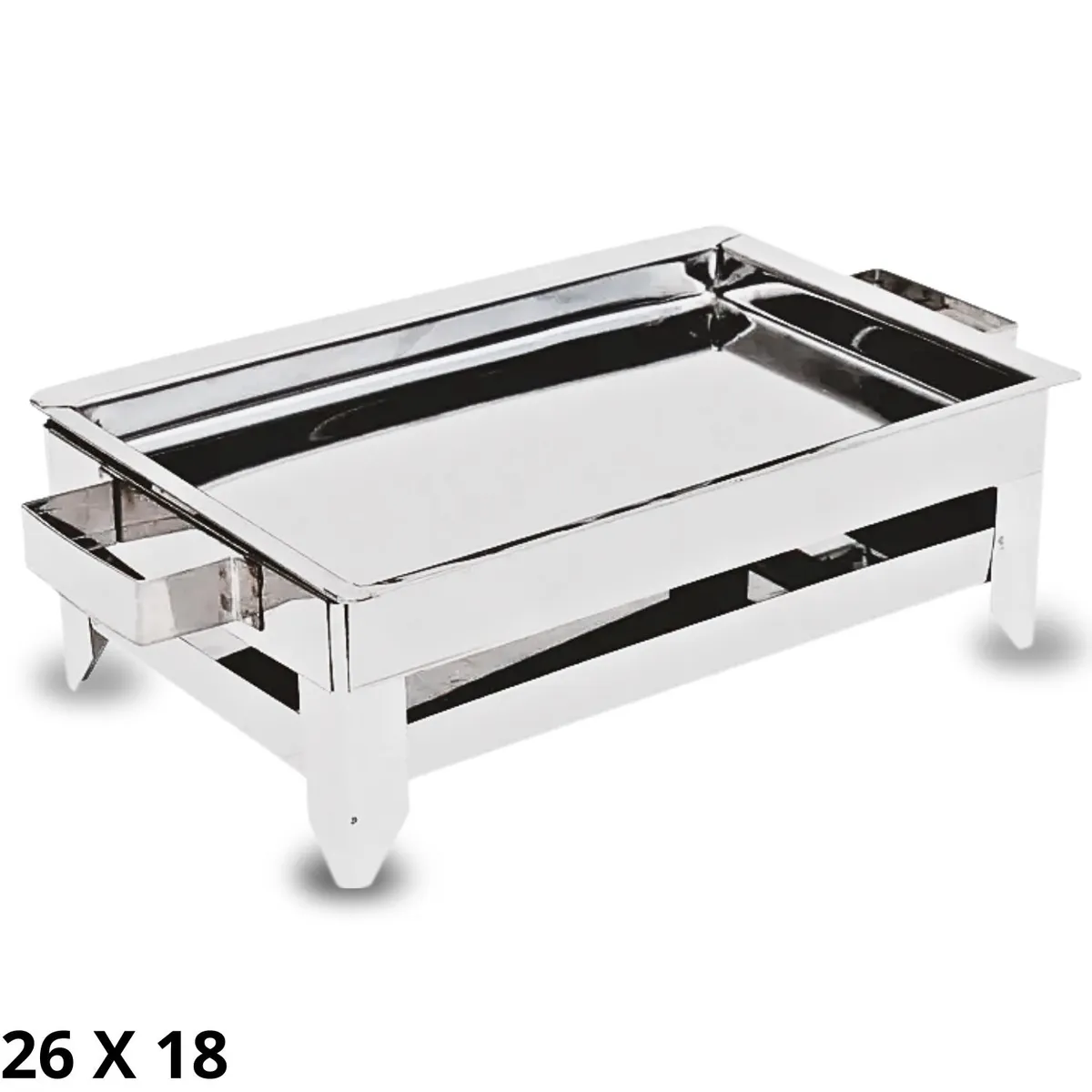 Parrillero Acero Inoxidable 26 X 18, marca GENERICO - Foto Principal