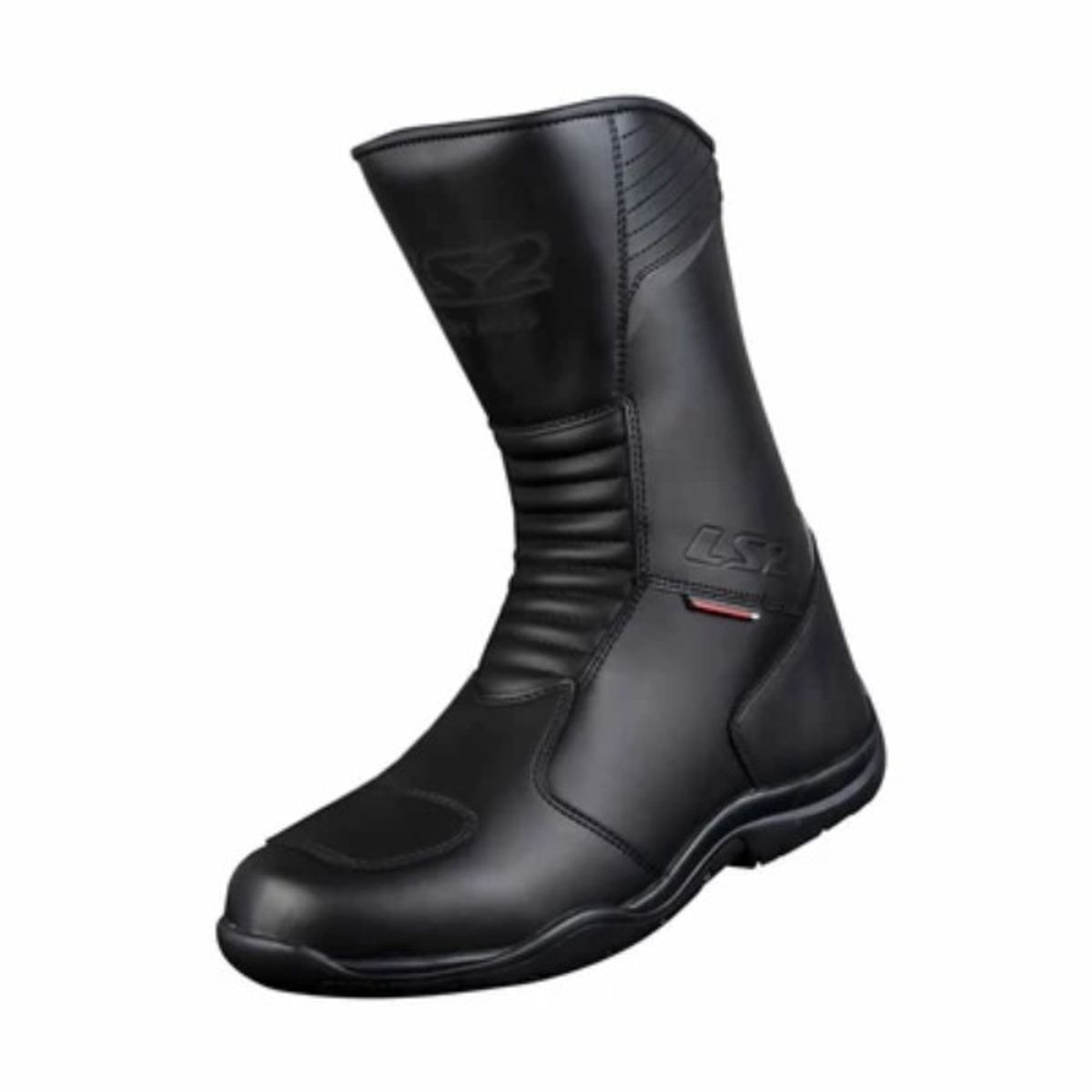 GENERICO - BOTAS DE MOTO LS2 URANO PARA HOMBRE NEGRO