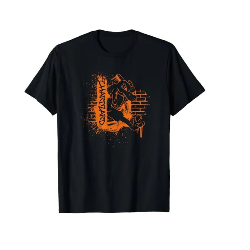 POKEMON - Pokemon Camiseta Charizard Orange Talla M