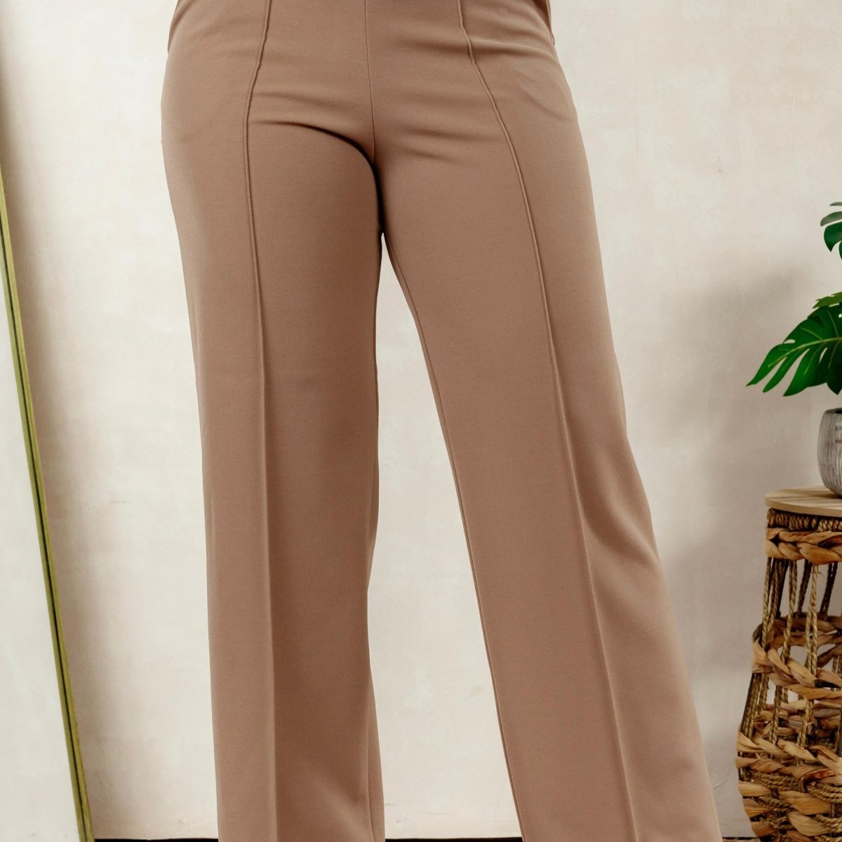 GENERICO - Pantalón Palazzo Mujer Tipo Shein