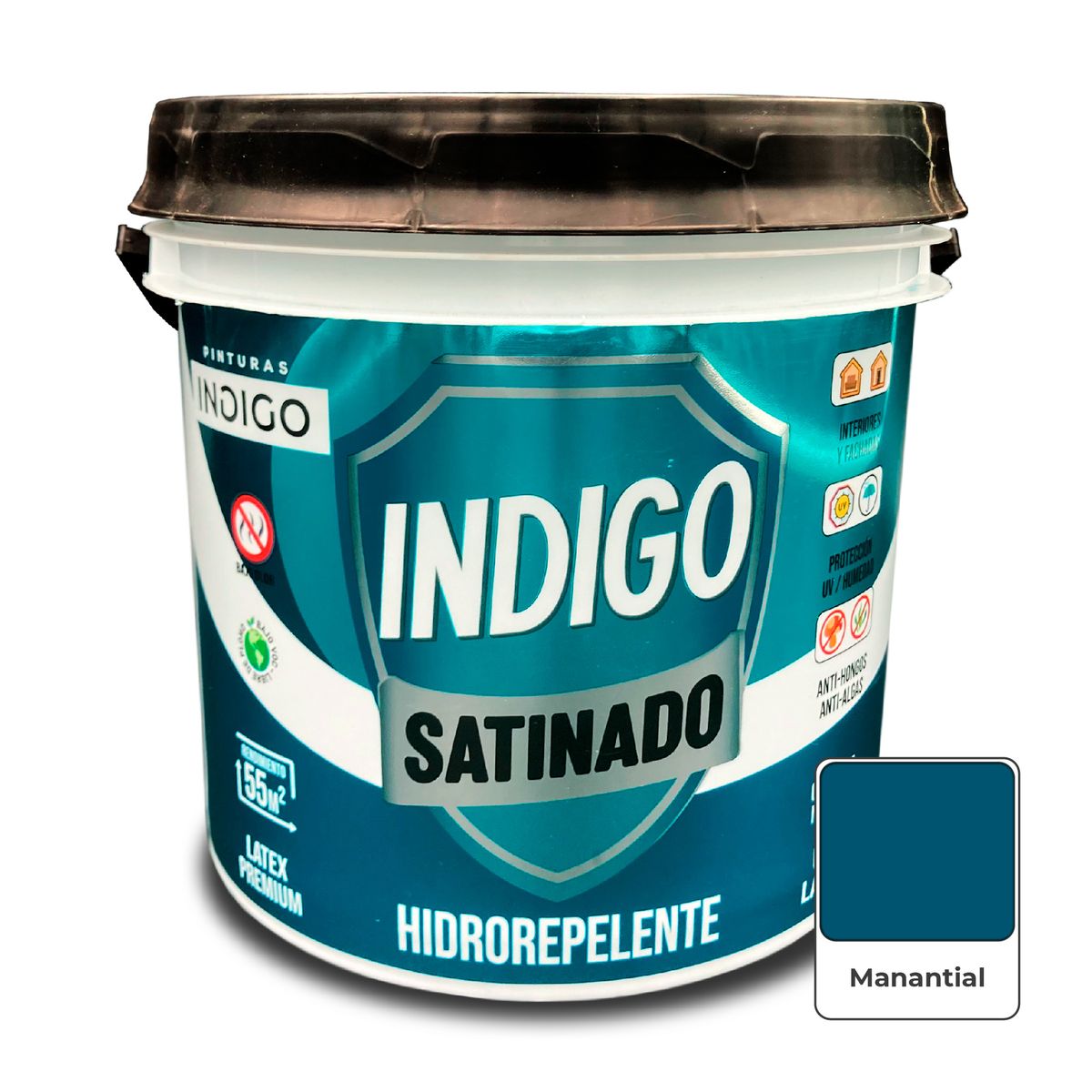 PINTURAS INDIGO - Látex INDIGO SATINADO Manantial