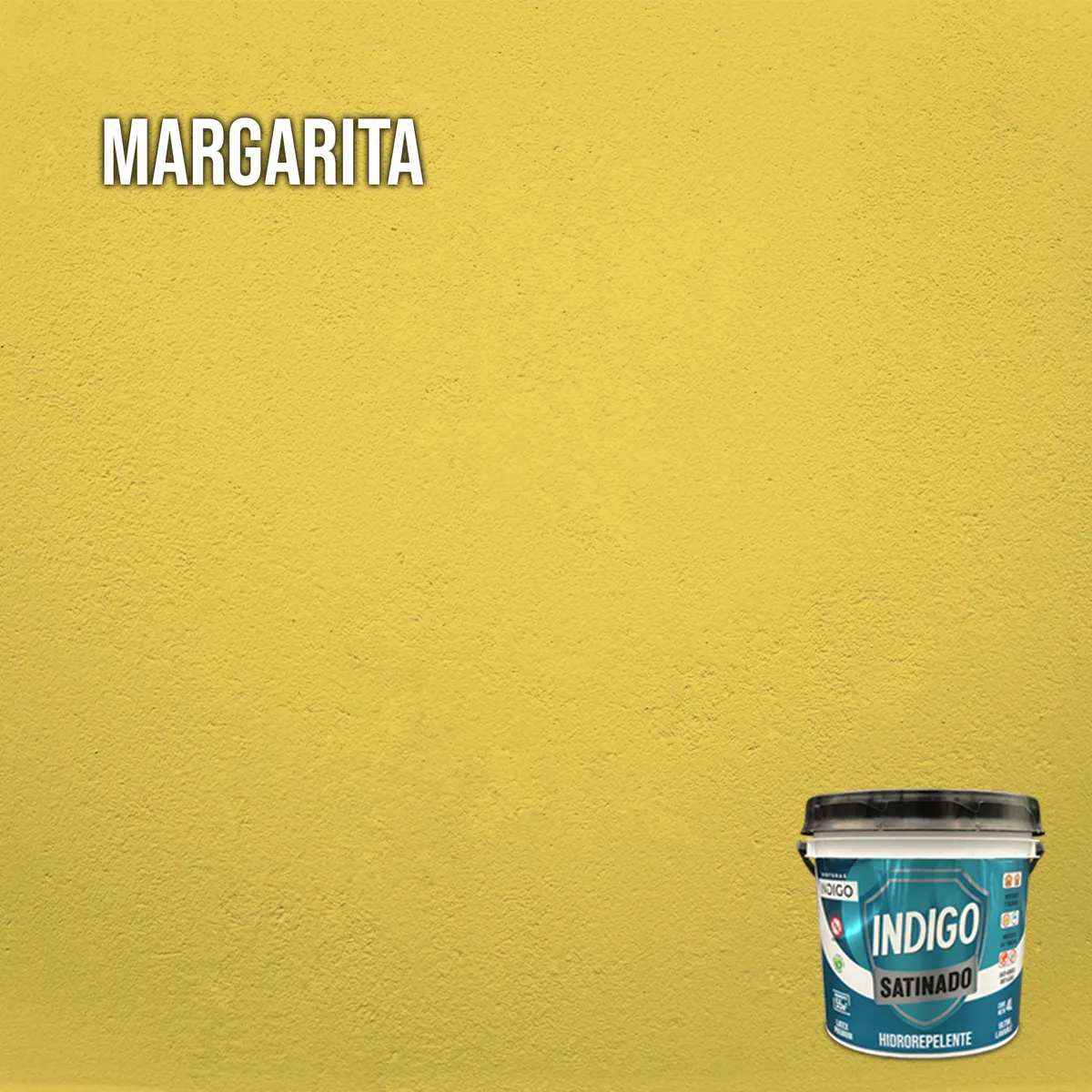 PINTURAS INDIGO - Látex INDIGO SATINADO Margarita