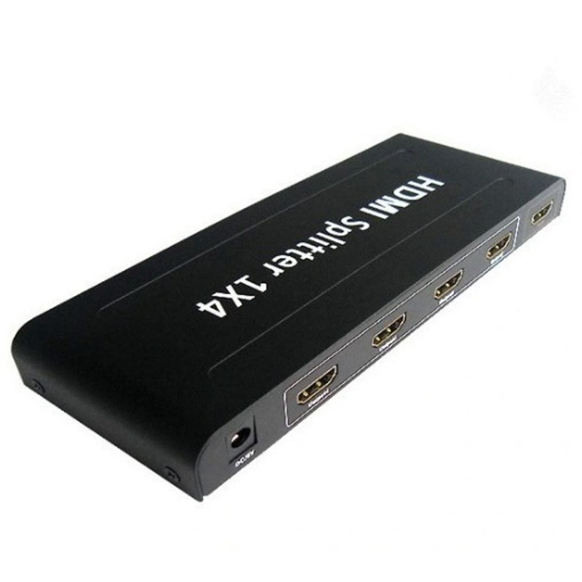 GENERICO - Splitter Hdmi 1x4 4k 2k 1080p full Hd Duplicador Multiplicador de 4 Pantallas