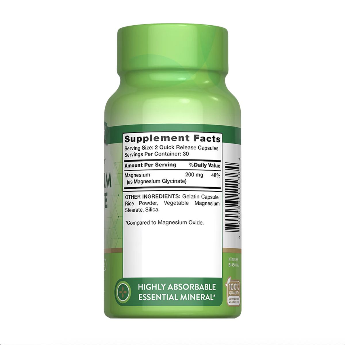 NATURE'S TRUTH - Magnesio Glicinato 200 mg 60 caps Nature's Truth