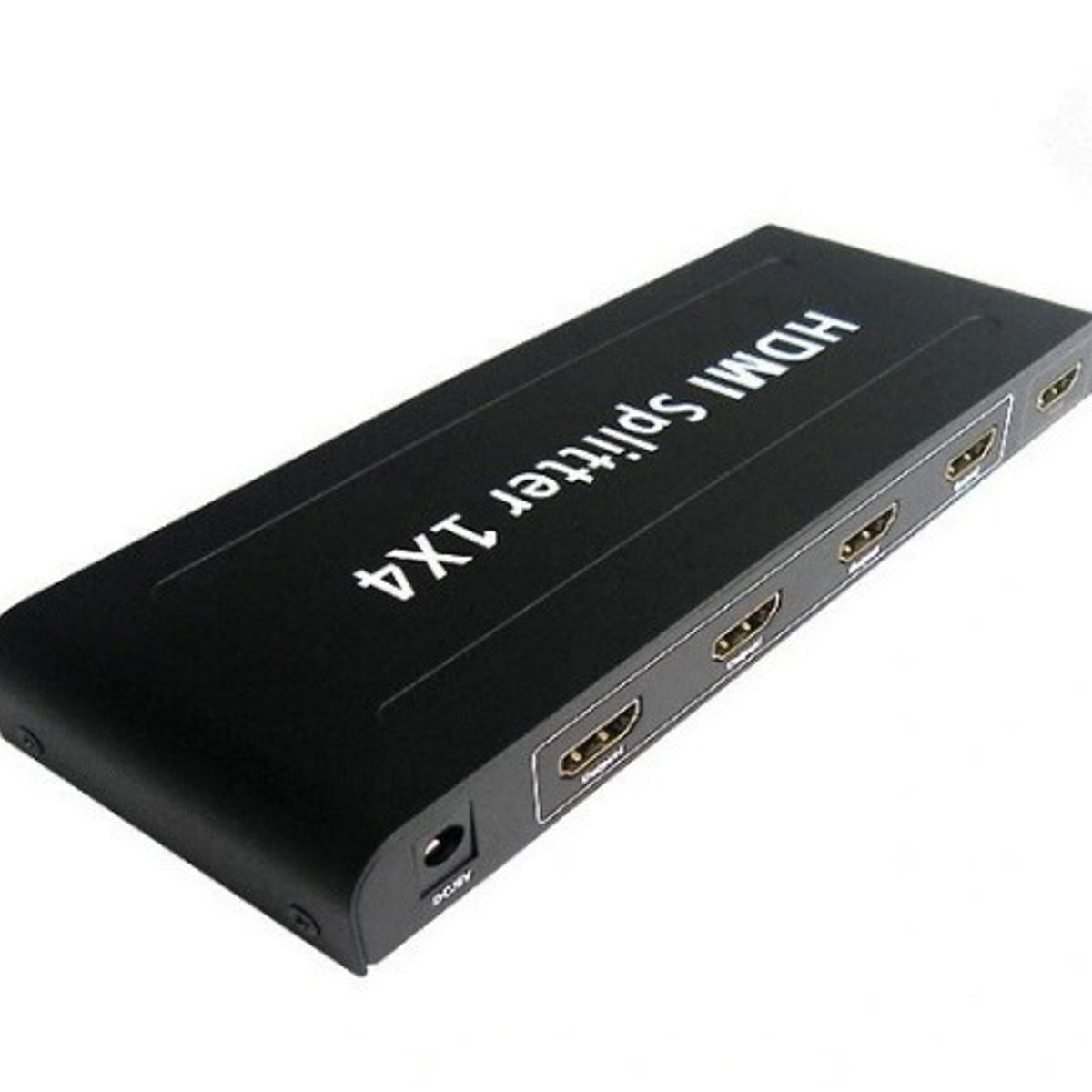 GENERICO - Splitter Hdmi 1x4 4k 2k 1080p full Hd Duplicador Multiplicador de 4 Pantallas