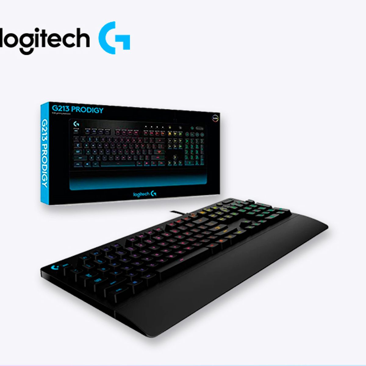 LOGITECH - Teclado Gamer LOGITECH G213 PRODIGY RGB GAMING