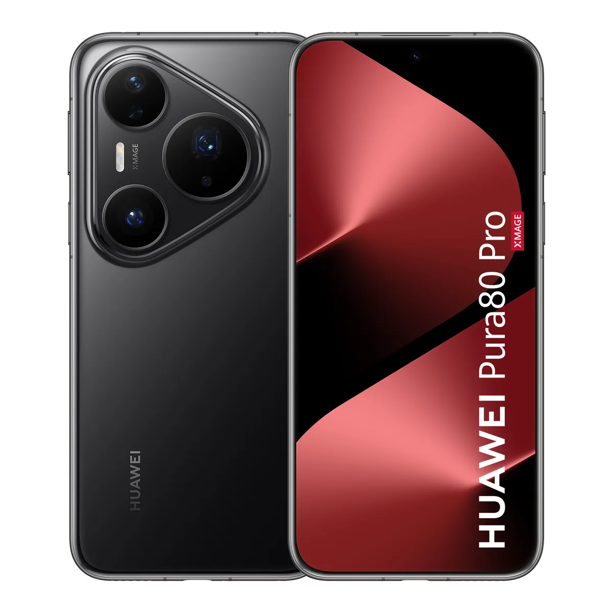 HUAWEI - HUAWEI Smartphone Pura 80 Pro 12GB+512GB Negro - Botón inteligente, IA