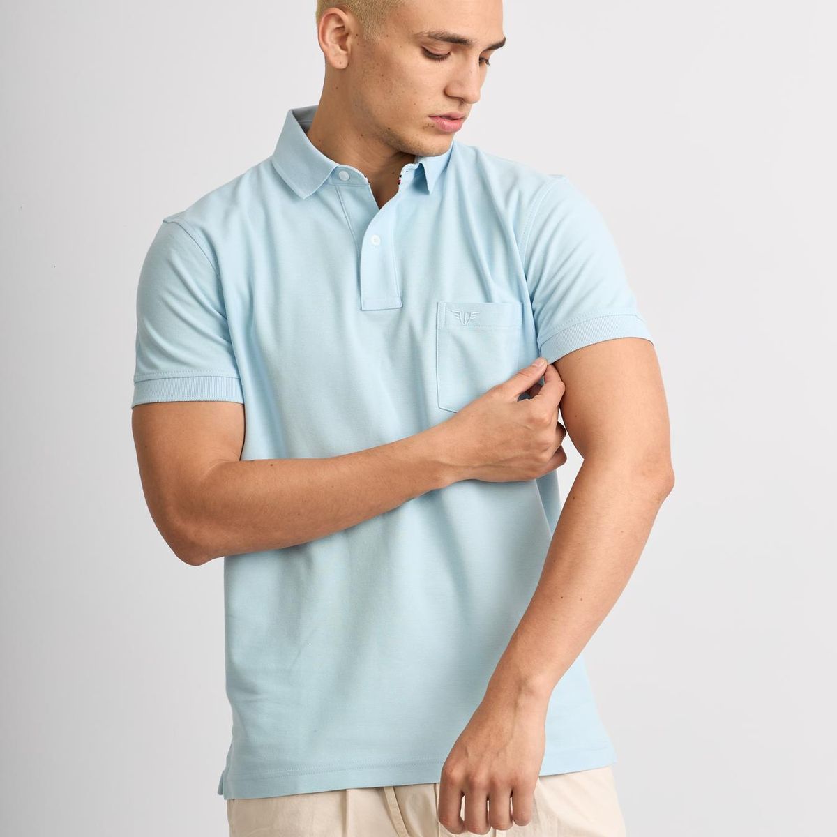 ISAGUE - POLO BOX PIQUE MANGA CORTA HOMBRE