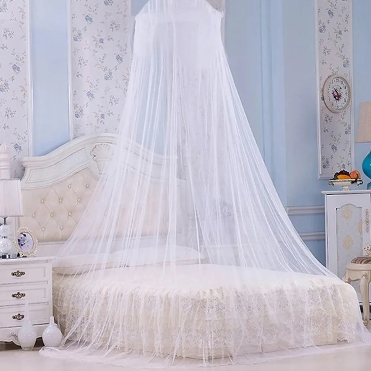 GENERICO - Tul Mosquitero para Cama de 1-5 / 2 Plazas