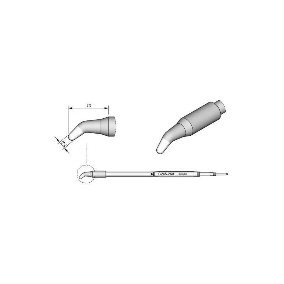 GENERICO - Punta Para Jbc C245260