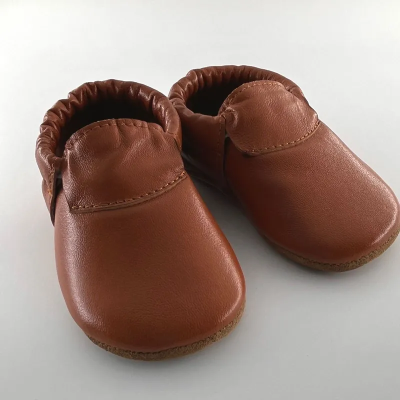 TINY MOCS - CALZADO PARA NIÑO TINY MOCS ZAPATO CAMELL MARRON