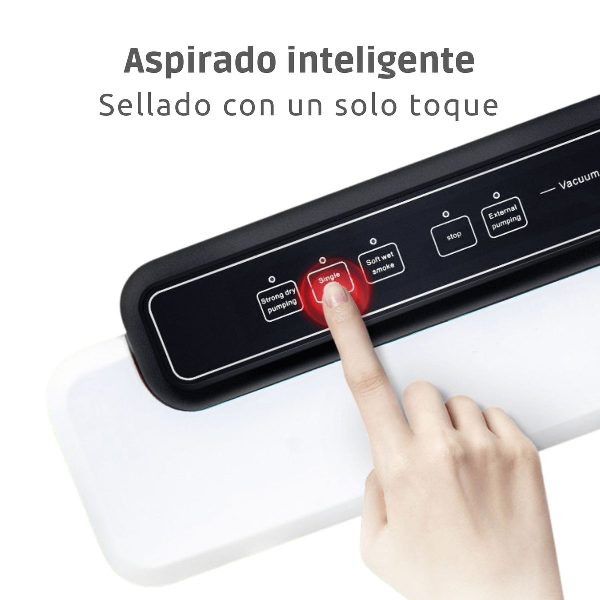 GENERICO - Máquina selladora de bolsas al vacío automática multifuncional 110W