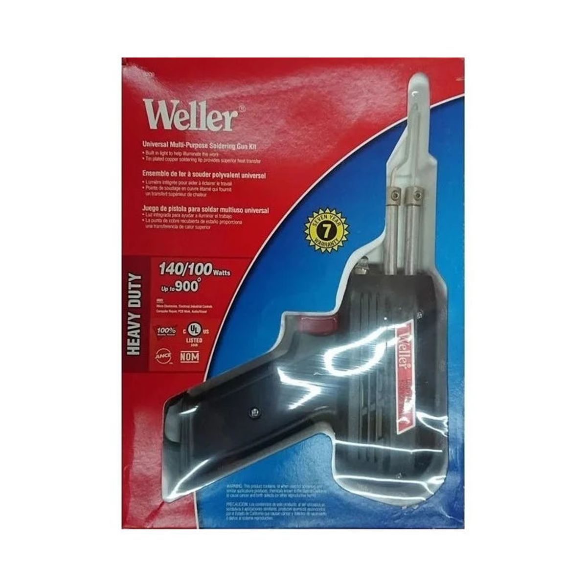 GENERICO - Pistola De Soldar Weller De 140100w Nuevo Y Original  8200D