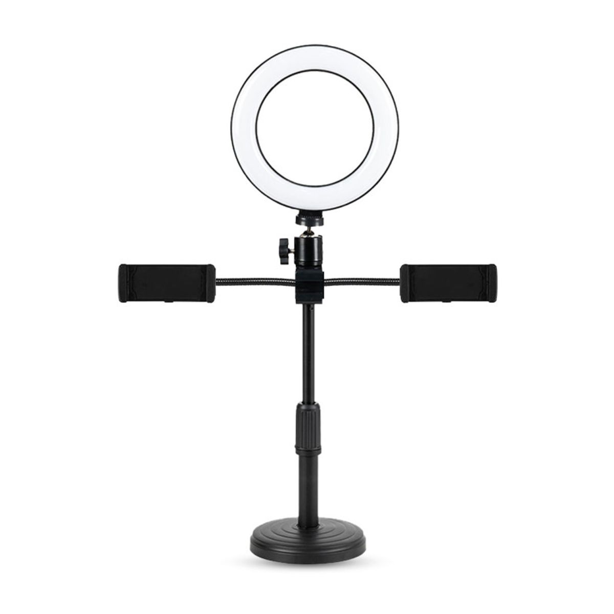 GENERICO - ARO DE LUZ DE MESA CON SOPORTE DE CELULAR