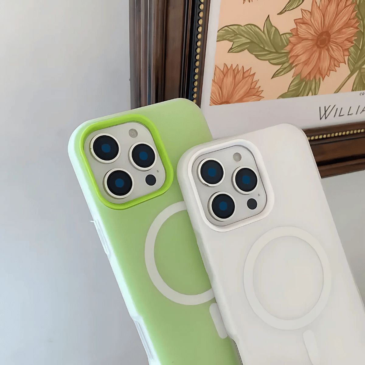 CASE - CASE PARA IPHONE 14 BLANCO - MagSafe