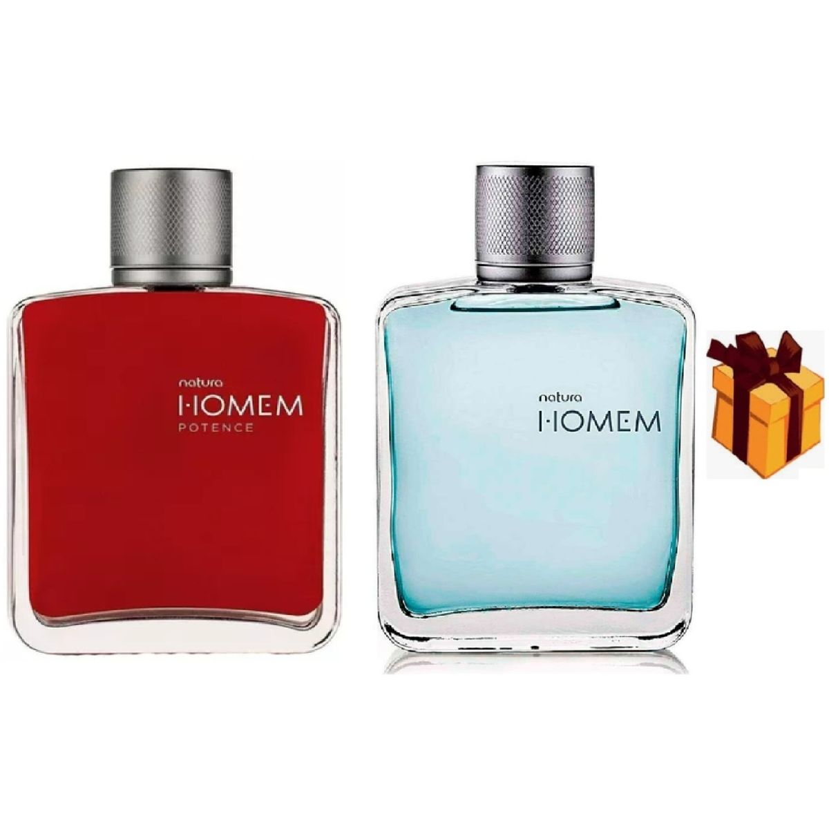 NATURA - Homem clasico 100ml + homem potence 100ml + regalo c