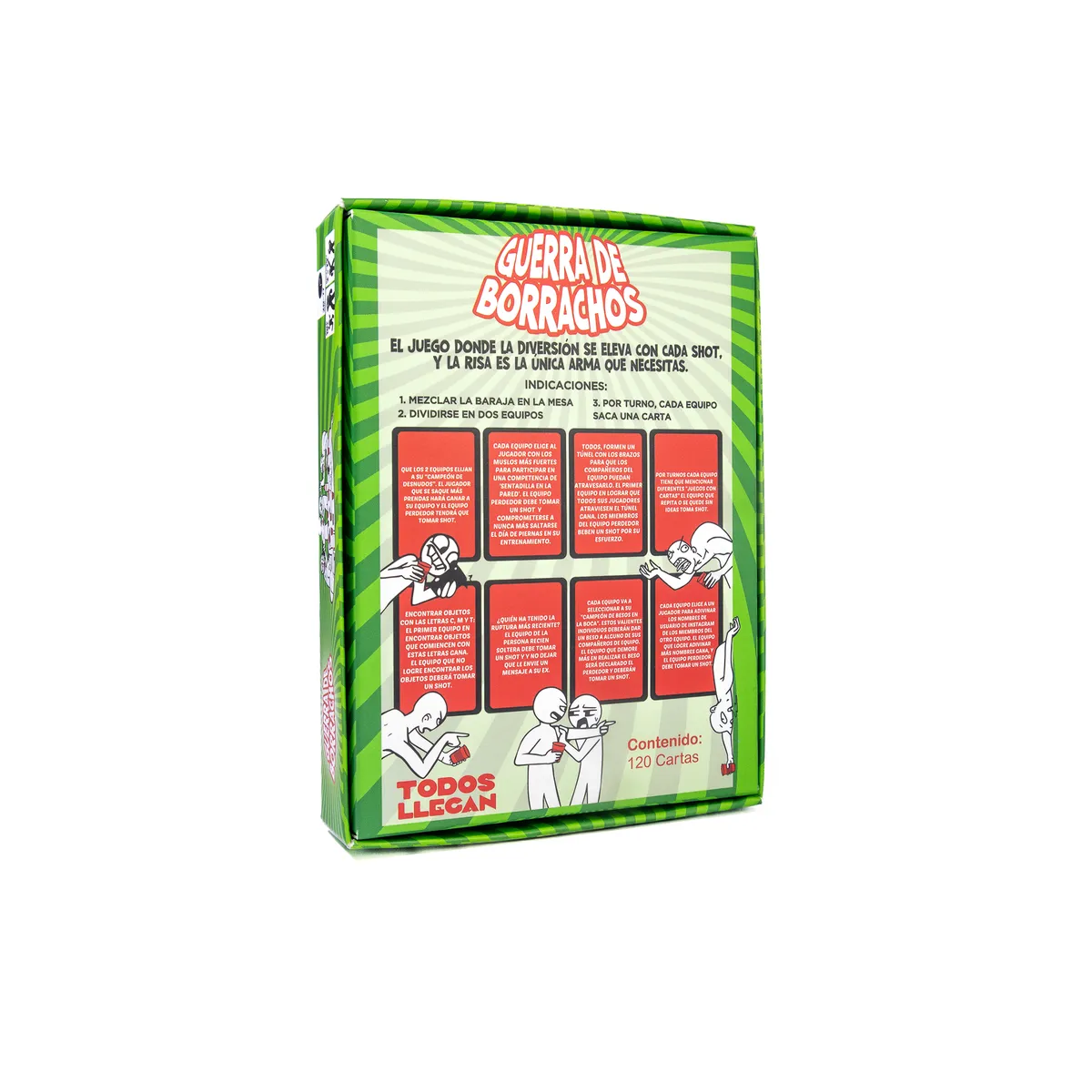 TODOS LLEGAN - JUEGO PARA BEBER GUERRA DE BORRACHOS