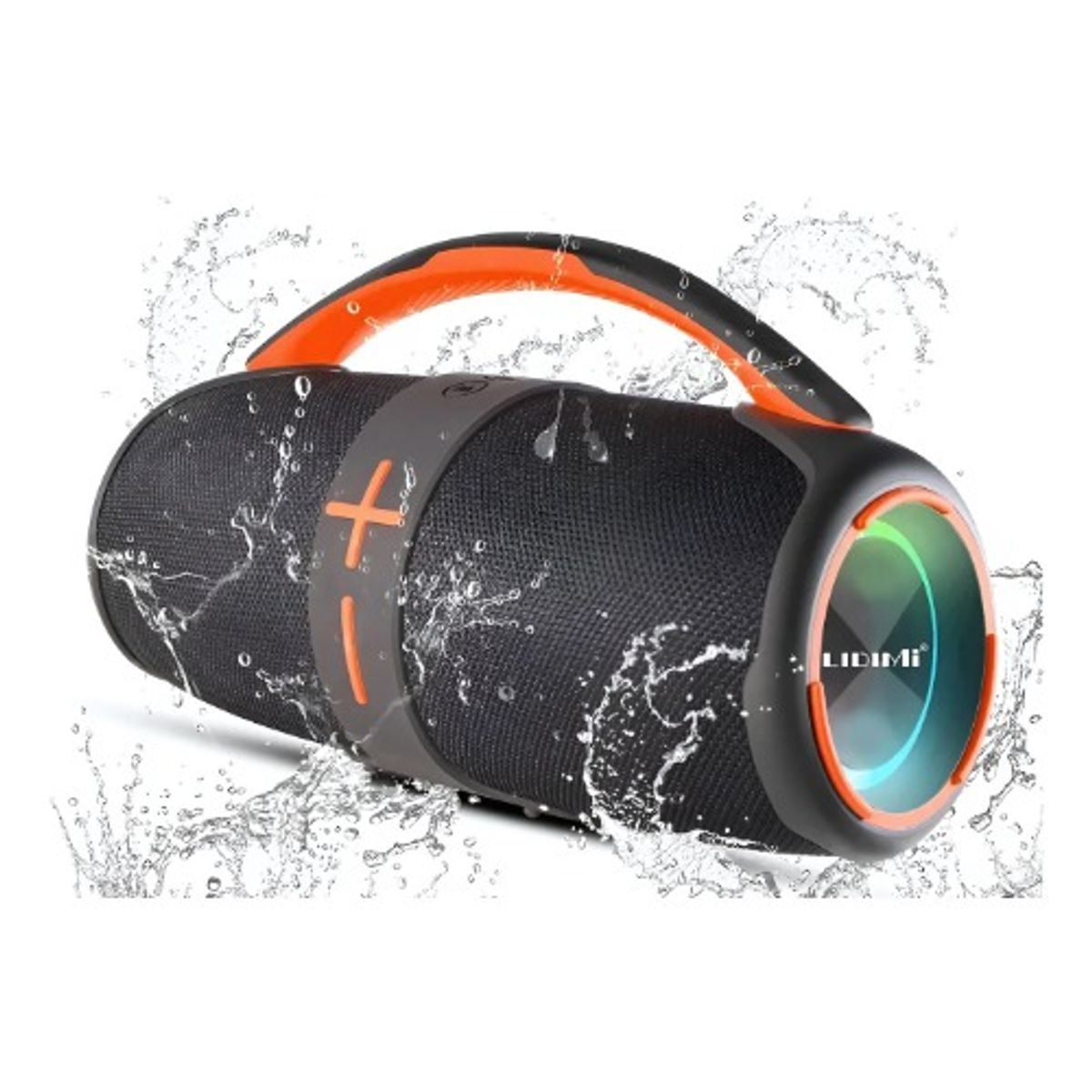 LIDIMI - Parlante Lidimi Ld-s647 Ipx6 Bluetooth 5.2 Radio Fm Rgb