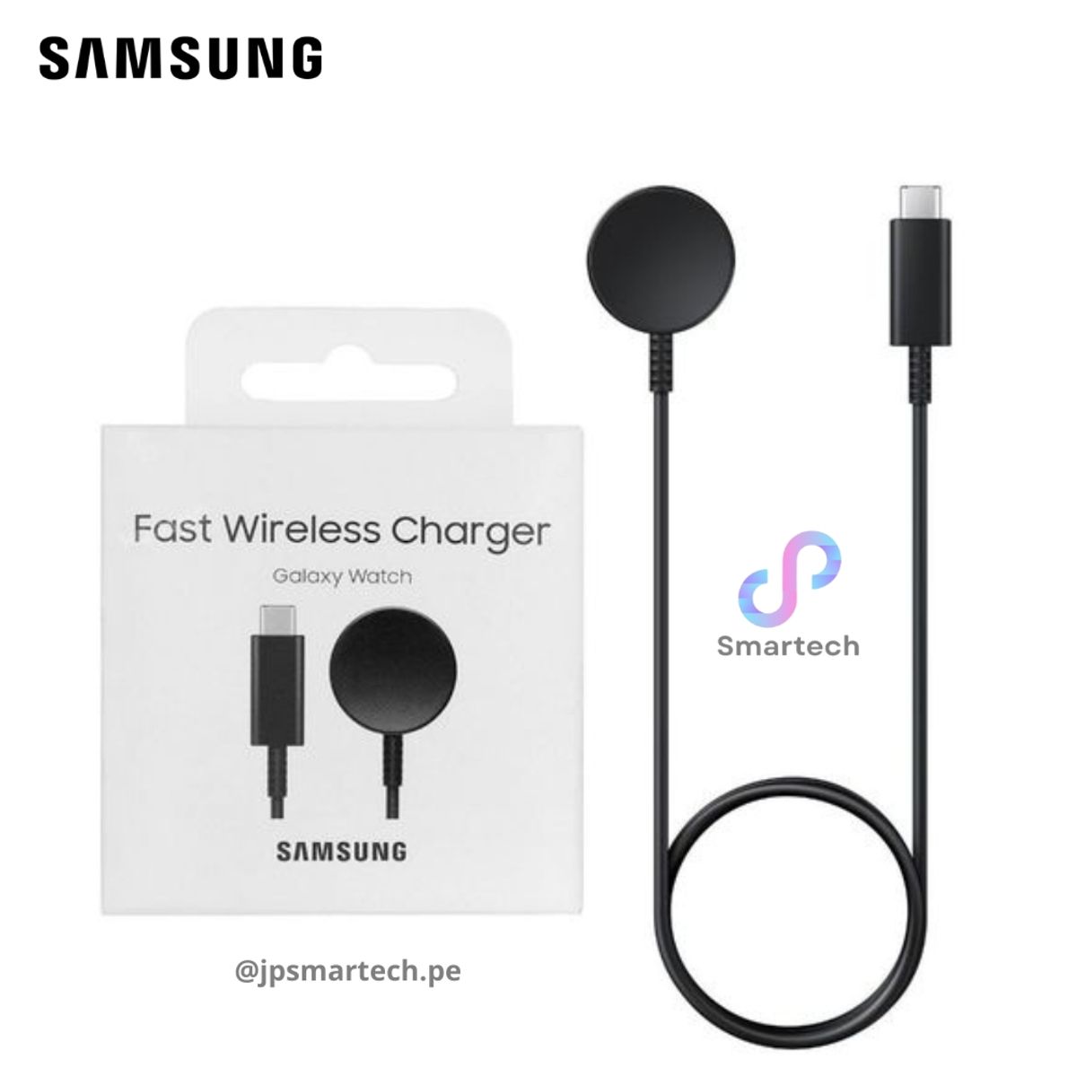 SAMSUNG - SAMSUNG FAST WIRELESS CHARGER FOR GALAXY WATCH SERIES 7