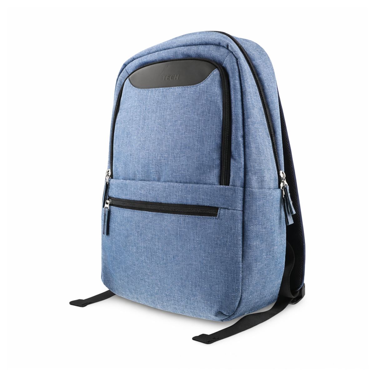 XTECH - Mochila Para Laptop Xtech Winsor Xtb-212 De 15.6" En Azul Y Negro, Resistente De Poliéster
