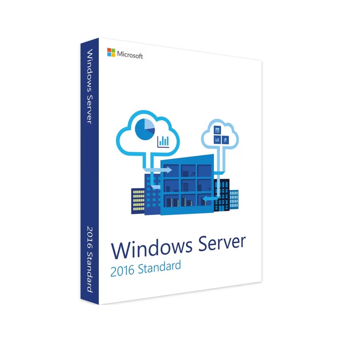 LENOVO - Lenovo Microsoft Windows Server 2016 Standard Oem Con 4 Núcleos Adicionales Para Servidore