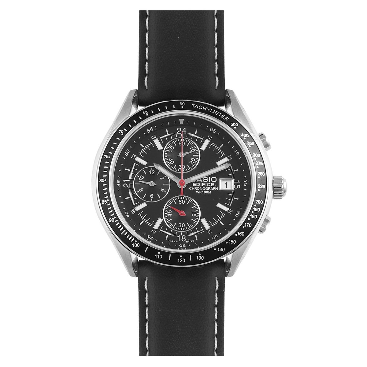 CASIO - Reloj de Cuero Hombre Edifice EF-503L-1A