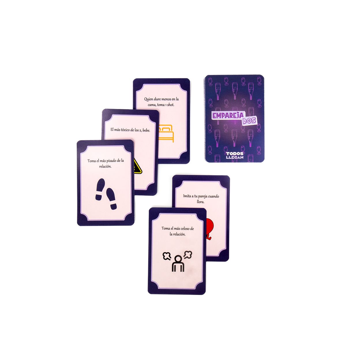 TODOS LLEGAN - JUEGO PARA BEBER EMPAREJADOS