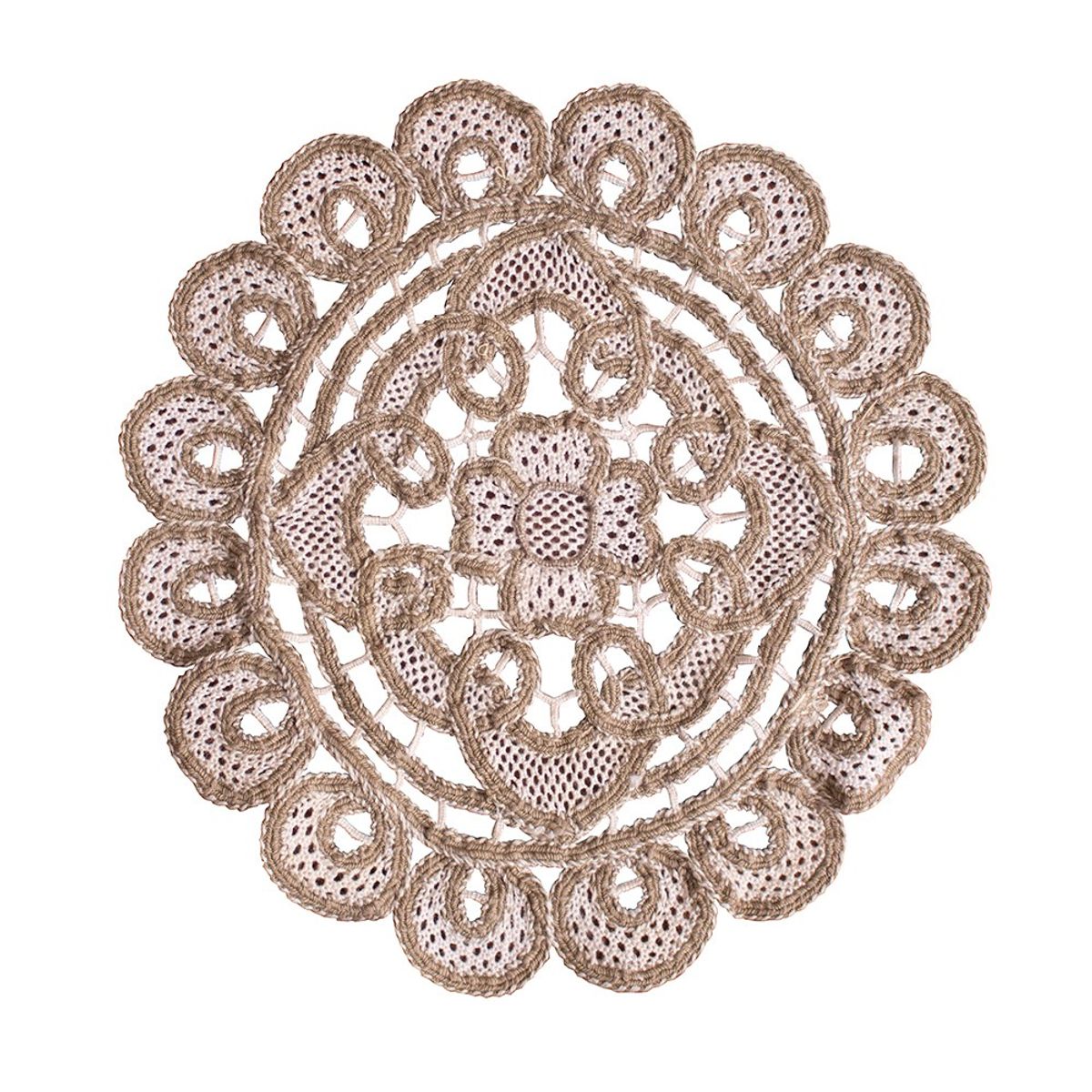 PANADECOR - Tapete Redondo Algodón 20Cm Panorama Hogar