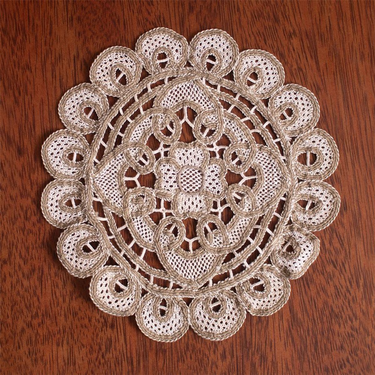 PANADECOR - Tapete Redondo Algodón 20Cm Panorama Hogar