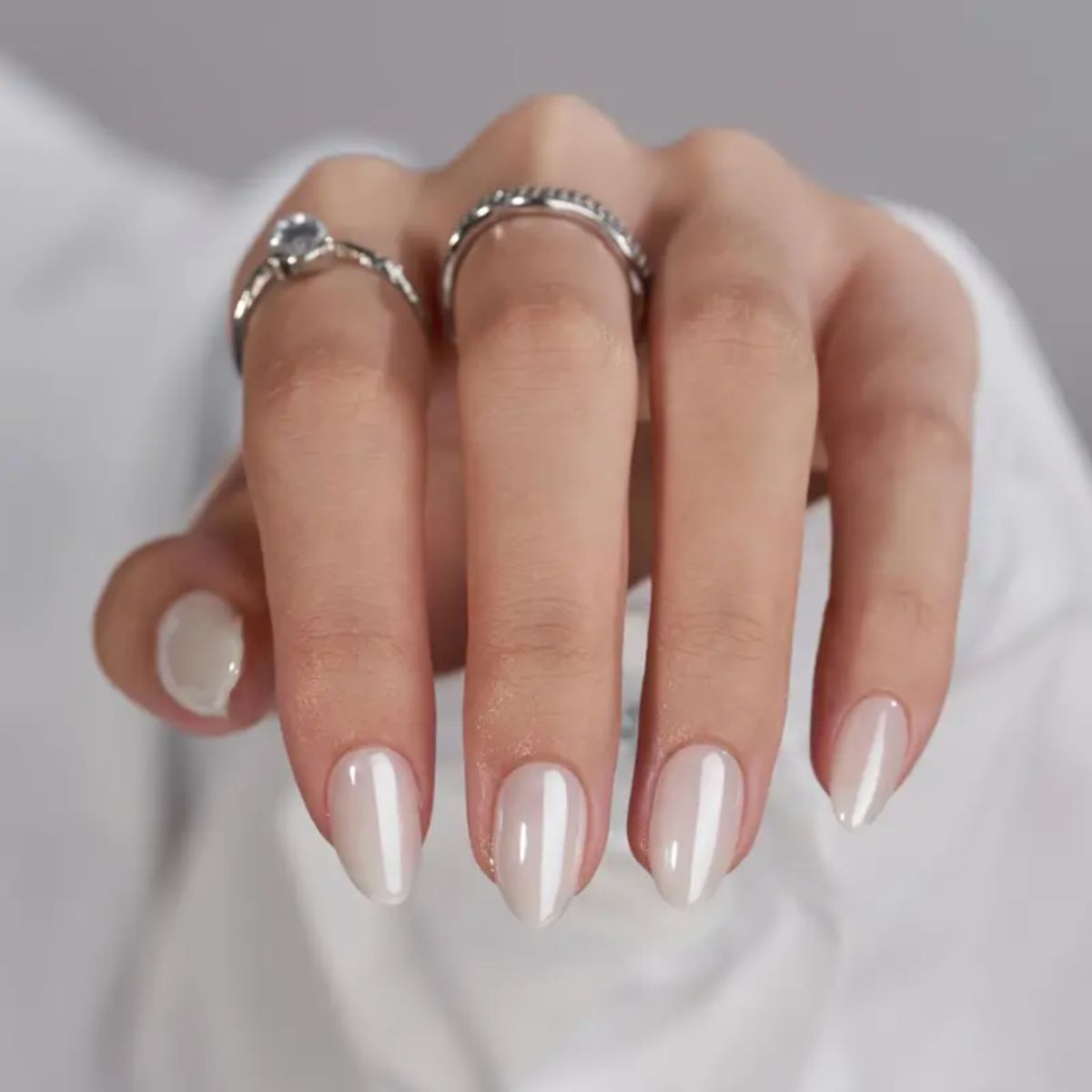 GENERICO - Uñas Press On - Diseño de brillos - Set de 26 piezas