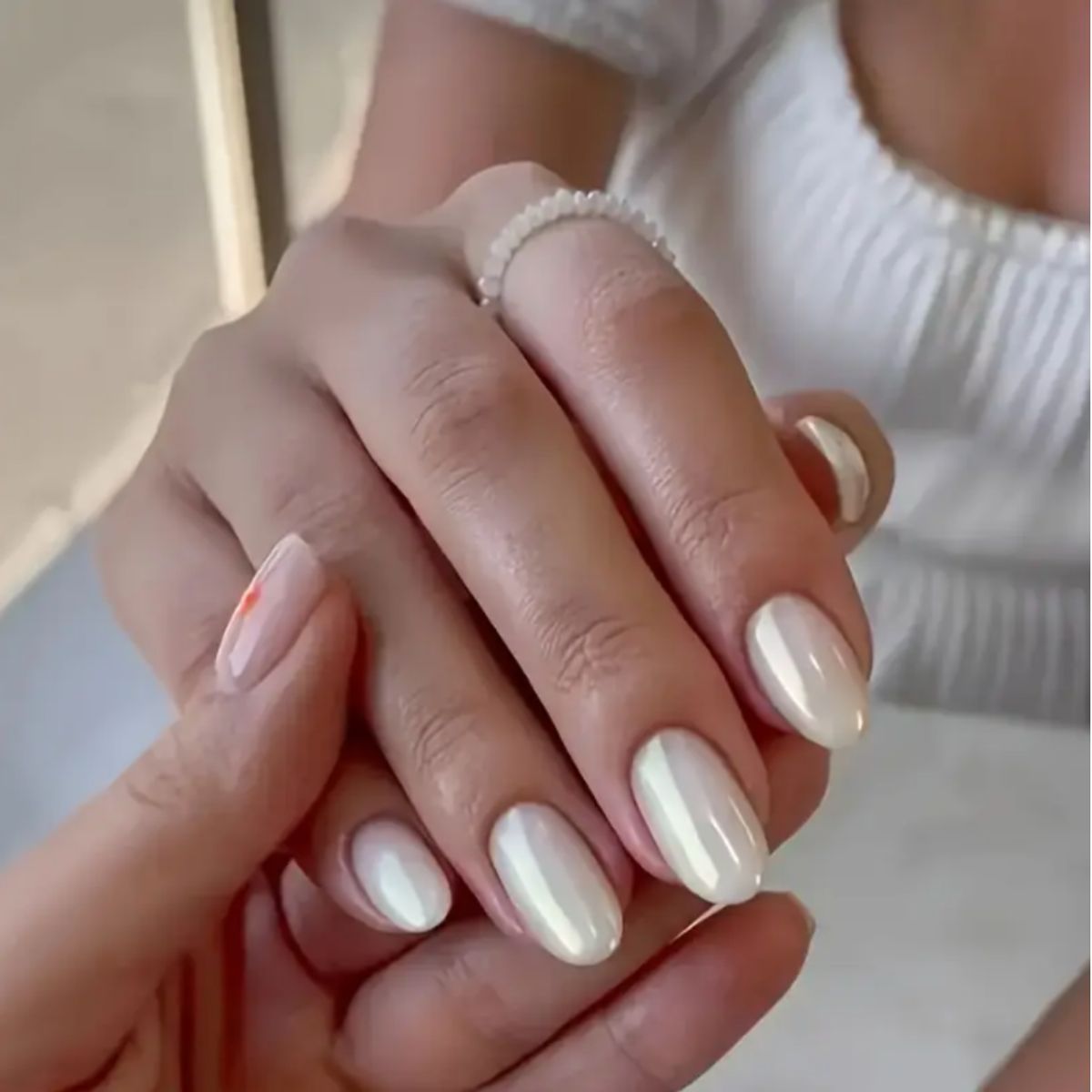 GENERICO - Uñas Press On - Diseño de brillos - Set de 26 piezas