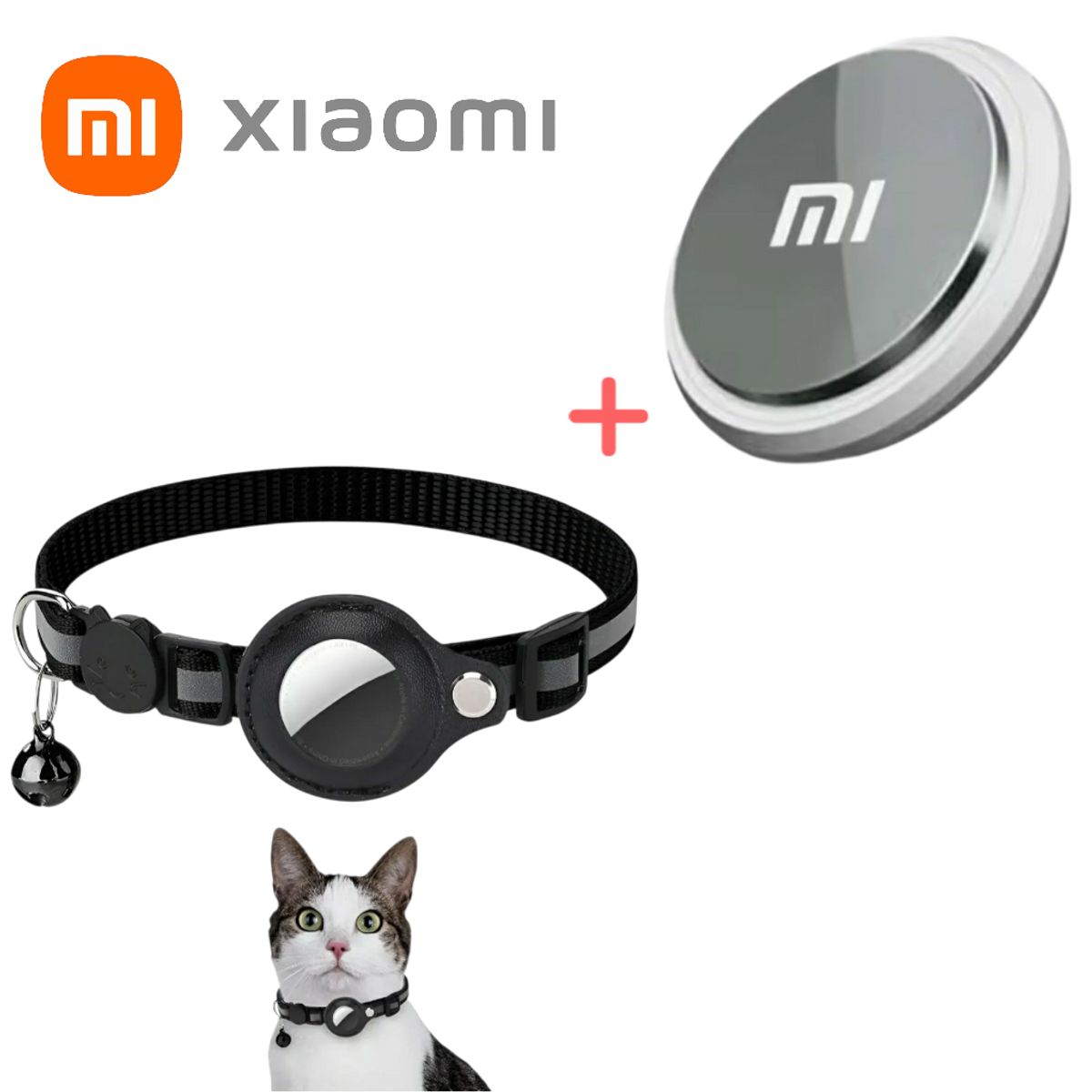 XIAOMI - COLLAR REFLECTANTE CON GPS XIAOMI INCLUIDO PARA MASCOTAS