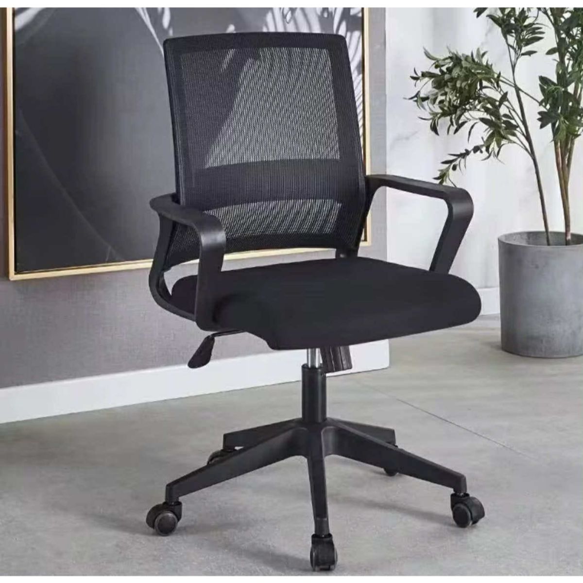 Pack x2 Silla de Oficina Escritorio Ergonomica con Ruedas - 190073, marca GENERICO - Foto 2