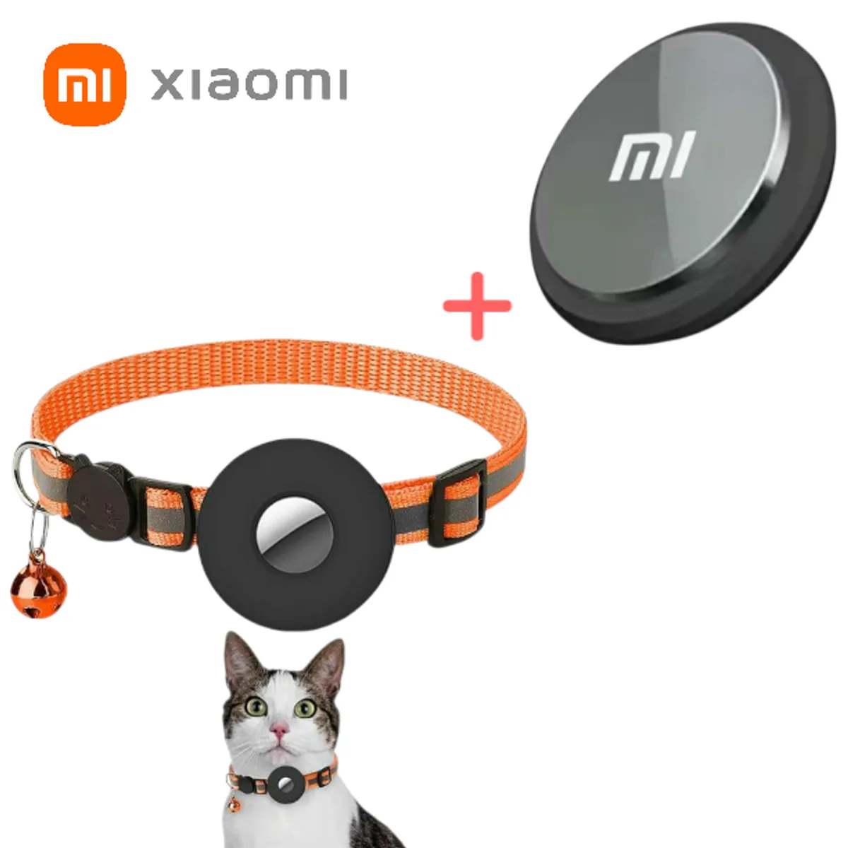 XIAOMI - COLLAR REFLECTANTE CON GPS XIAOMI INCLUIDO PARA MASCOTAS