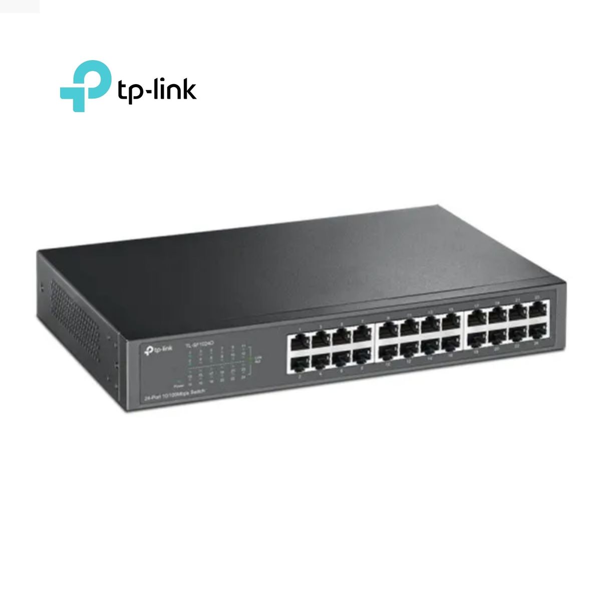 TP LINK - SWITCH TP-LINK 24PORT 10100 TL-SF1024D METÁLICO