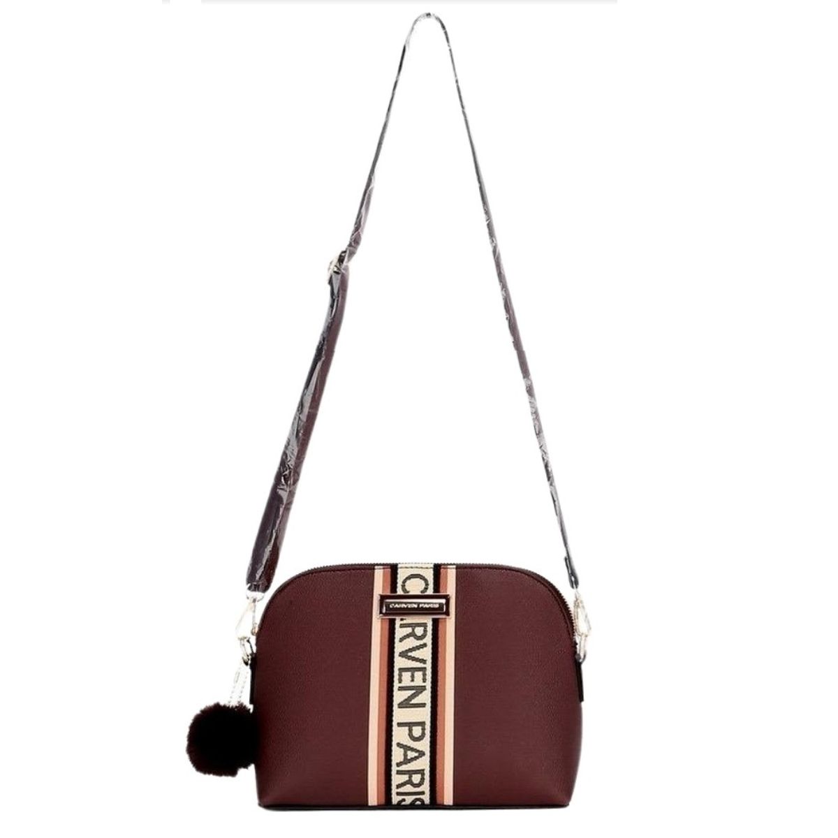 GENERICO - Cartera morral bandolera para dama PP Carven Paris